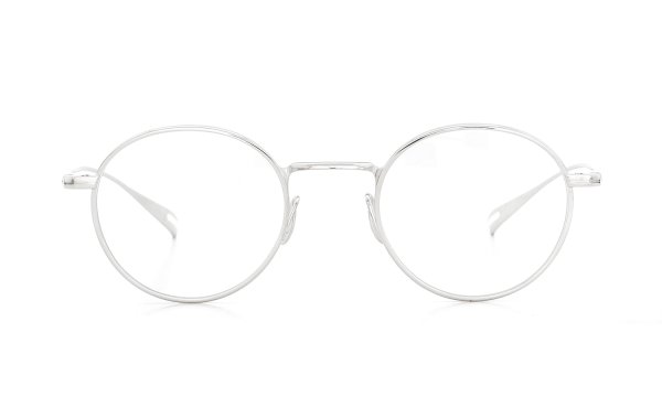 YUICHI TOYAMA メガネ通販 U-186 Lemer col.02 Silver 正面