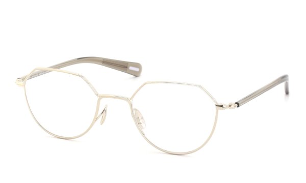 YUICHI TOYAMA メガネ通販 U-178 Harry col.01 White gold / Taupe