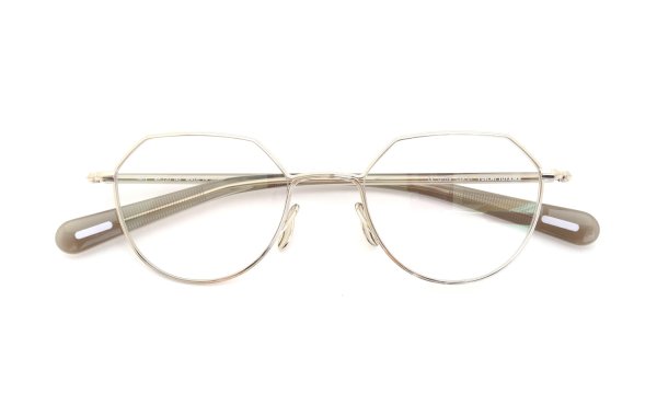 YUICHI TOYAMA メガネ通販 U-178 Harry col.01 White gold / Taupe