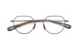 YUICHI TOYAMA メガネ通販 U-178 Harry col.04 Matt brown / Charcoal gray