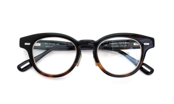 YUICHI TOYAMA×ポンメガネ 限定生産メガネ通販 U-128RS IND col.05EX