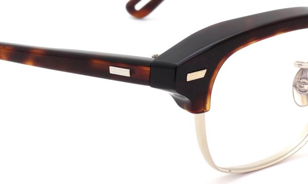 YUICHITOYAMA:5 メガネ通販 FORT GREENE Col.03 Demi / White gold