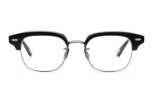 YUICHITOYAMA:5 メガネ通販 FORT GREENE Col.04 Khaki brown / Metal gray + Silver