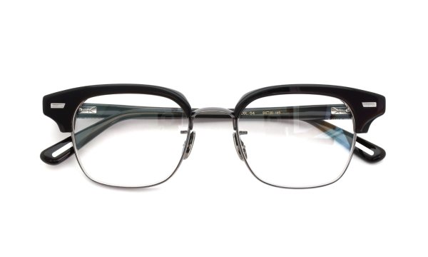 YUICHITOYAMA:5 メガネ通販 FORT GREENE Col.04 Khaki brown / Metal gray + Silver