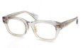 YUICHITOYAMA:5 メガネ通販 WILLIAMSBURG Col.04 Clear Gray / Gold