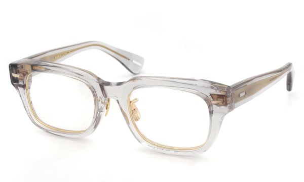 YUICHITOYAMA:5 メガネ通販 WILLIAMSBURG Col.04 Clear Gray / Gold