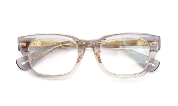 YUICHITOYAMA:5 メガネ通販 WILLIAMSBURG Col.04 Clear Gray / Gold