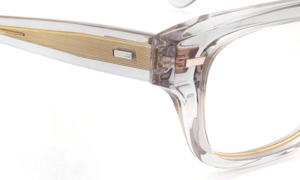 YUICHITOYAMA:5 メガネ通販 WILLIAMSBURG Col.04 Clear Gray / Gold