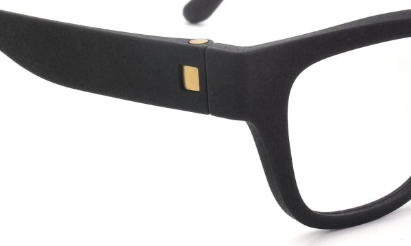 Annu アヌー Dot 3Dプリントメガネ Rila BLK-Float/Gold