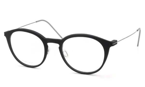 Annu メガネ通販 Panto 11 M BLK-Float/Raw 50size