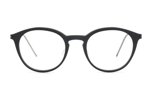 Annu メガネ通販 Panto 11 M BLK-Float/Raw 50size