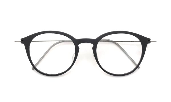 Annu メガネ通販 Panto 11 M BLK-Float/Raw 50size