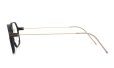 Annu メガネ通販 Square 26 M BLK-Float/Gold