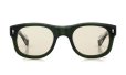 JACQUESMARIEMAGE サングラス通販 AMILCAR Borneo /Light Bottle Green JMMAMI-18L Light Bottle Green 正面 (レンズの色味が分かるカット）