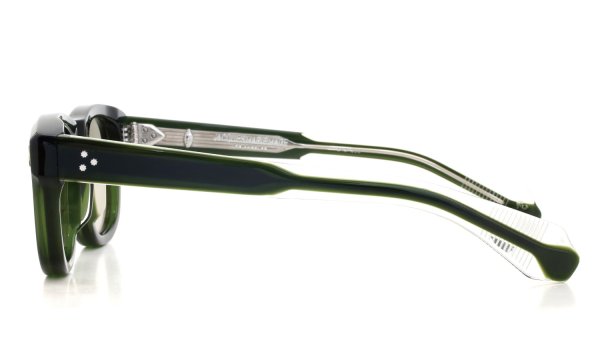 JACQUESMARIEMAGE サングラス通販 AMILCAR Borneo /Light Bottle Green JMMAMI-18L (張り合わせのテンプルの意匠が確認できる）