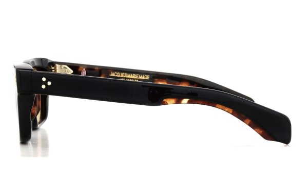 JACQUESMARIEMAGE サングラス MOLINO col.Noir-15 /Brass Gradient JMMML-15A 側面