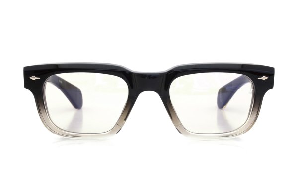 JACQUESMARIEMAGE 巨匠シリーズ メガネ SHIBUSAWA col.Black Fade /Superlight Green 正面