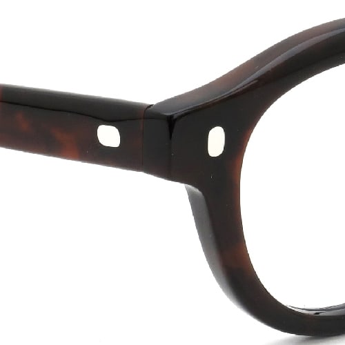 10eyevan セルロイドメガネ no.1 III BR (47)通販 c.1002S Black/Silver  +Silver925-pads(取扱：浦和店) ポンメガネ