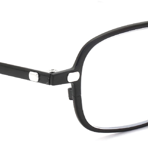10eyevan メガネ通販 no8 V 49 C.15S-CL Shirring Black