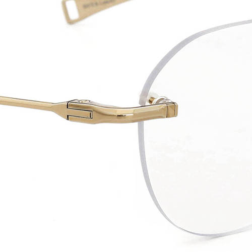DITA Lancier ディータ ランシアー 縁無しメガネ LSA-121 DLX121-A-01 Gold Sand