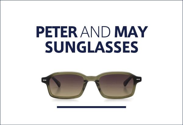 PETER AND MAY サングラスフレーム一覧ページ