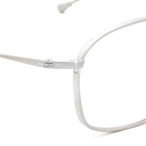 PETER AND MAY 伊達メガネ通販 MINI MACHINE col.BRUSHED SILVER