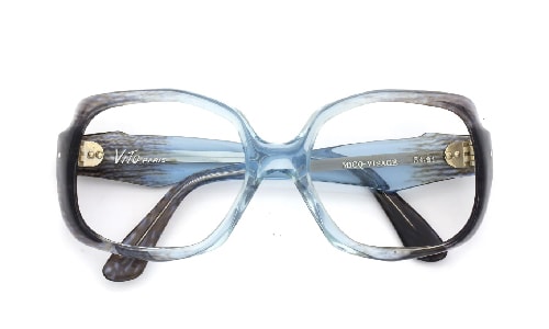 VITO PARIS collection speciale メガネ MICQ-VISAGE 推定1960年代〜1970年代 F97 Light Storm 