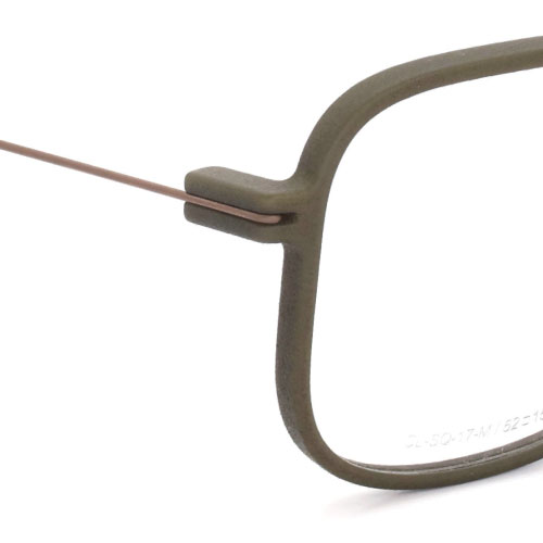 Annu メガネ通販 Square 17 M UMB-Float/Bronze