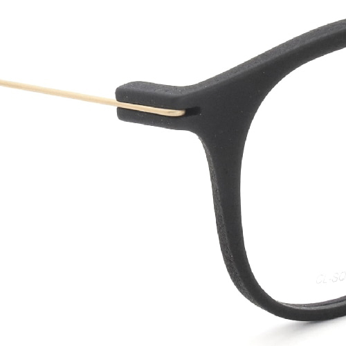 Annu メガネ通販 Square 19 M BLK-Float/Gold
