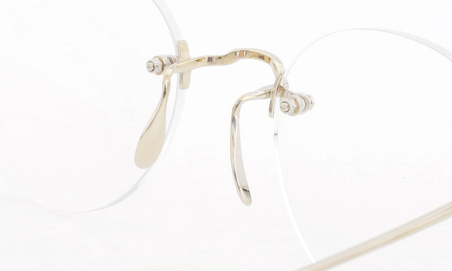 ayame リムレスメガネ通販 3PIECE col.CG