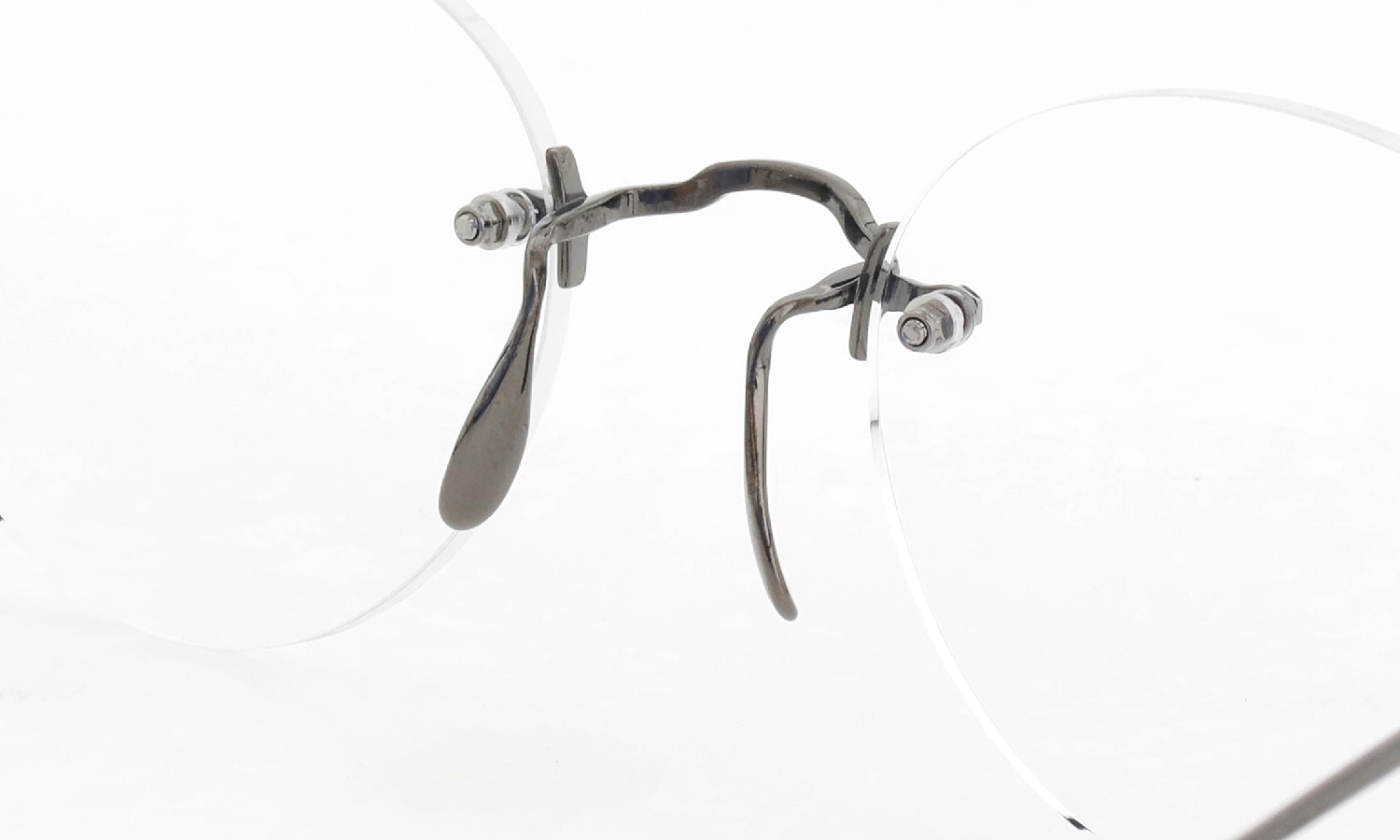 ayame リムレスメガネ通販 3PIECE col.CR