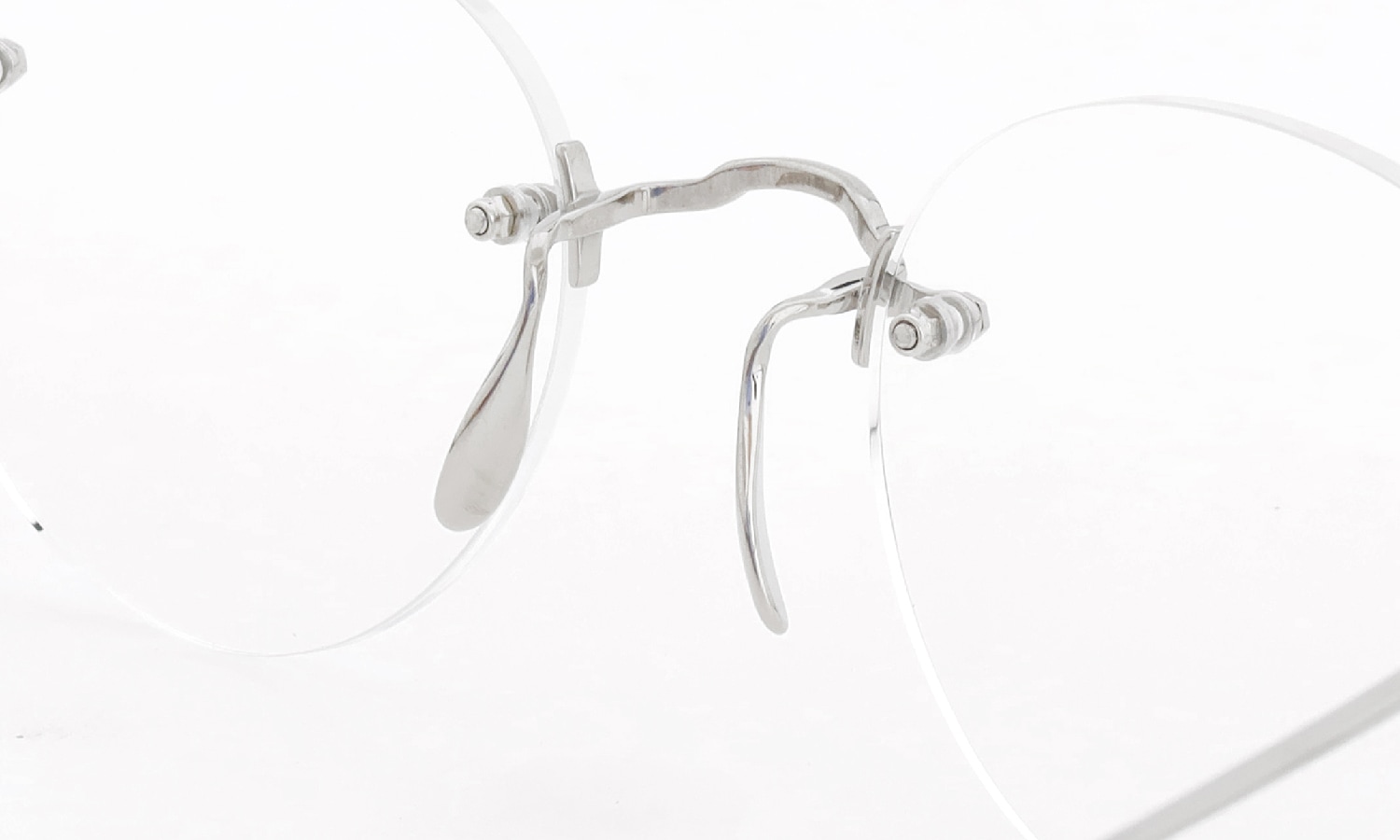 ayame リムレスメガネ通販 3PIECE col.TI