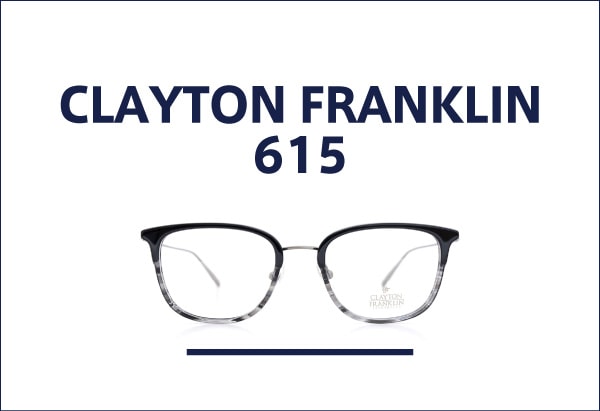 CLAYTON FRANKLIN メガネ 615
