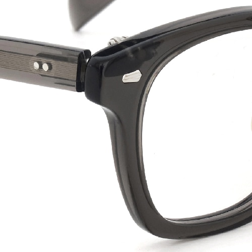 H-fusion 跳ね上げ式(単式)メガネ通販 HF-906 COL-03 clear gray / silver