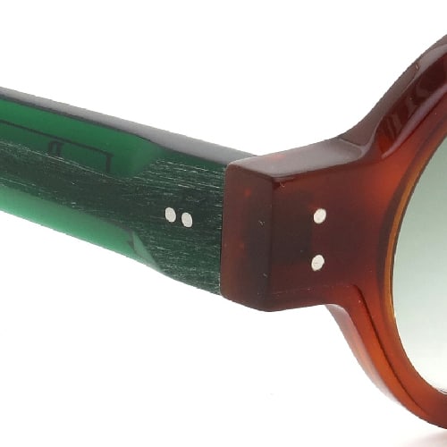 JEAN PHILIPPE JOLY サングラス JONGLEUR col.378 Honey havana / Darck Green