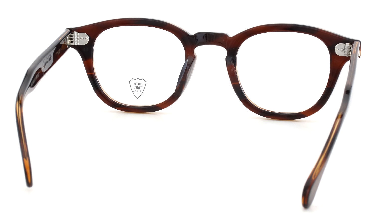 JULIUS TART OPTICAL メガネ AR-48-24 DEMI-AMBER 詳細画像