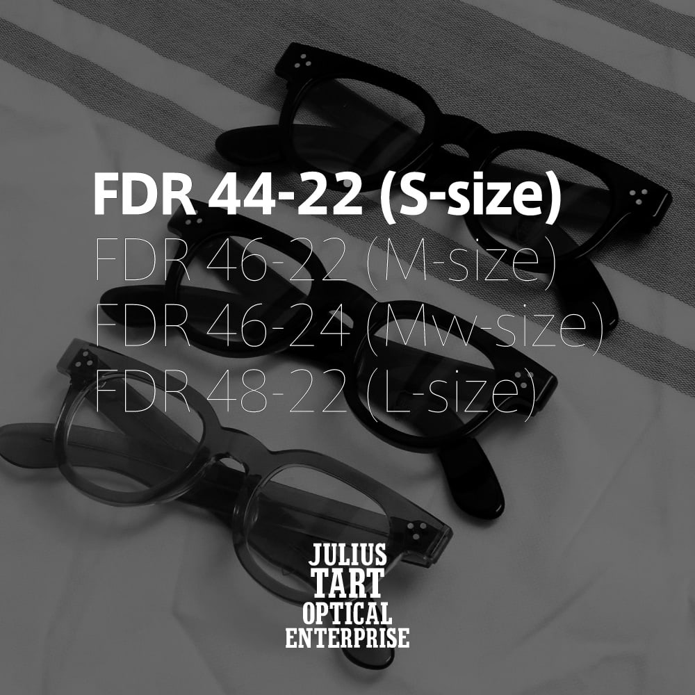 ポンメガネオリジナル JULIUS TART OPTICAL FDR-44-22 フレーム一覧