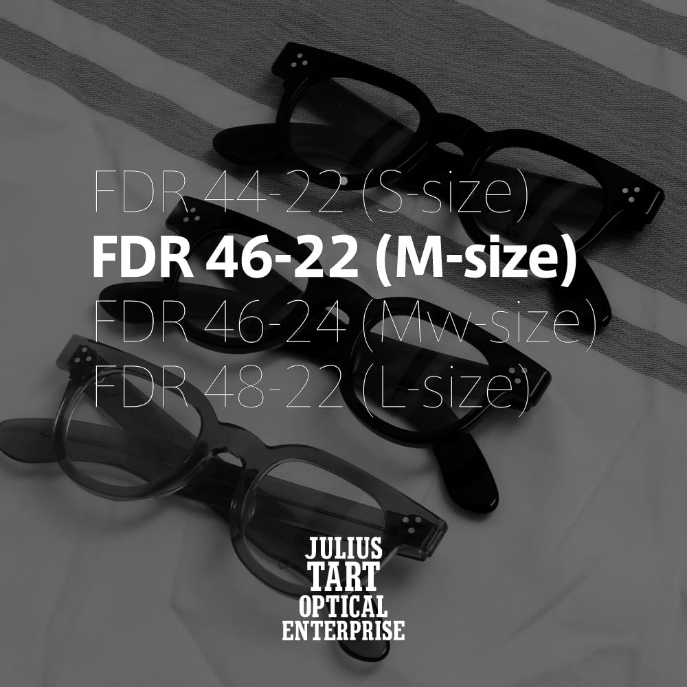 ポンメガネオリジナル JULIUS TART OPTICAL FDR-46-22 フレーム一覧