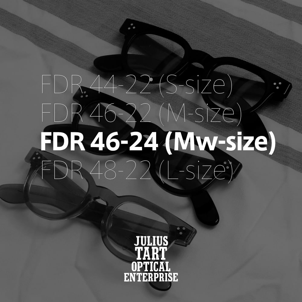 ポンメガネオリジナル JULIUS TART OPTICAL FDR-46-24 フレーム一覧