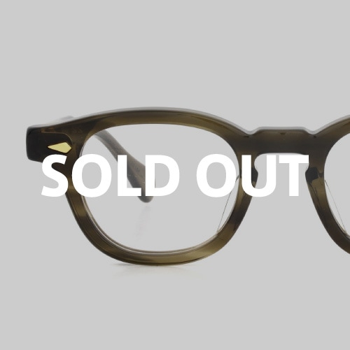 JULIUS TART OPTICAL AR Gold Series メガネ通販 AR-44-22 OLIVE GREEN SASA/Gold