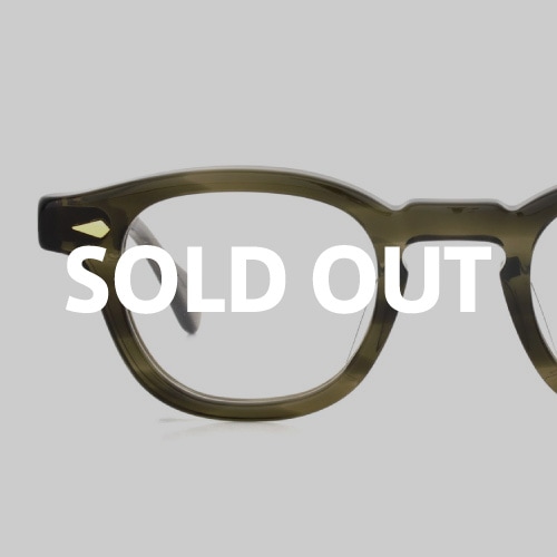 JULIUS TART OPTICAL AR Gold Series メガネ通販 AR-44-24 OLIVE GREEN SASA/Gold