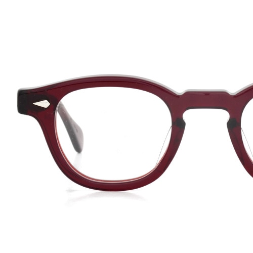 JULIUS TART OPTICAL メガネ通販 AR-44-24 RED WOOD CLEAR