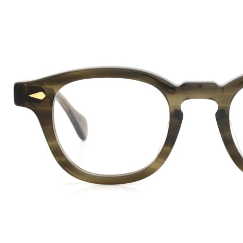 JULIUS TART OPTICAL AR Gold Series メガネ通販 AR-46-22 OLIVE GREEN SASA/Gold