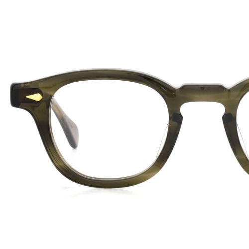 JULIUS TART OPTICAL AR Gold Series メガネ通販 AR-46-24 OLIVE GREEN SASA/Gold