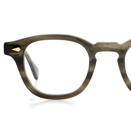 JULIUS TART OPTICAL AR Gold Series メガネ通販 AR-48-24 OLIVE GREEN SASA/Gold