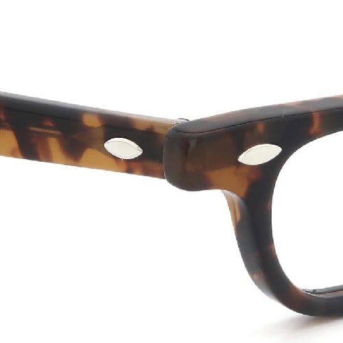 JULIUS TART OPTICAL リーディンググラス HALF EYE TORTOISE