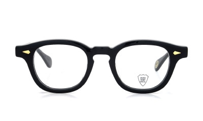 JULIUS TART OPTICAL メガネ通販人気ランキング Gold series AR46/22 Black/ Gold