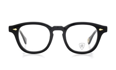 JULIUS TART OPTICAL メガネ通販人気ランキング Gold series AR48/22 BLACK/Gold