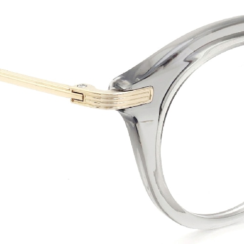 Lunetta BADA ルネッタバダ復刻メガネ通販 78/03 col.0060 CRYSTAL GREY・WHITE GOLD