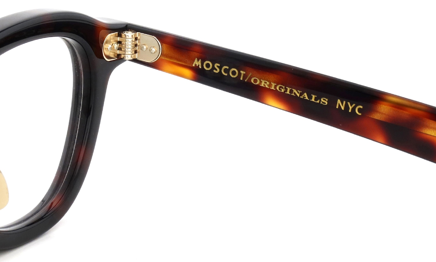 MOSCOT 限定生産メガネ通販 DAHVEN(47) BURNT TORTG 47□24 JPN LTD 19